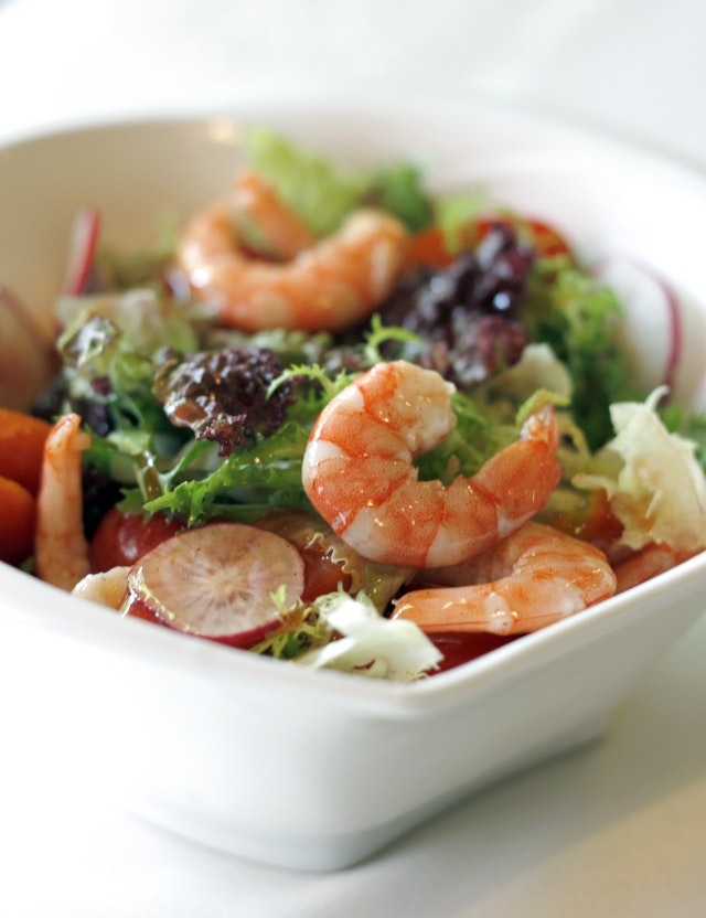 Image of our seafood salad